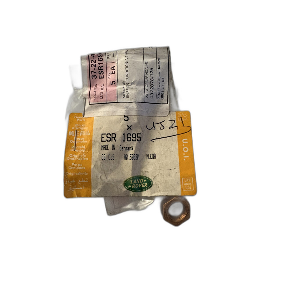 Copper Flanged Nut for Turbo ESR1695